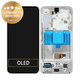 Samsung Galaxy S22 S901B - LCD Display + Touch Screen + Frame (Phantom White) - GH82-27520B, GH82-27521B Genuine Service Pack