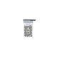 Samsung Galaxy S22 Ultra S908B - SIM Steckplatz Slot (Graphite) - GH98-47138E Genuine Service Pack