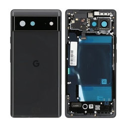 Google Pixel 6 - Rear Housing (Stormy Black) - G949-00178-01 Genuine Service Pack