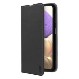 SBS - Fall Book Wallet Lite für Samsung Galaxy A13 5G und A04s, schwarz