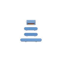 Apple iPhone 13, 13 Mini - Seitentasten (Blue)