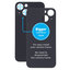 Apple iPhone 13 Mini - Backcover Glas Vergrössertes Ringloch für die Kamera (Midnight)