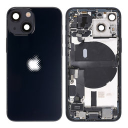 Apple iPhone 13 Mini - Backcover mit Kleinteilen (Midnight)