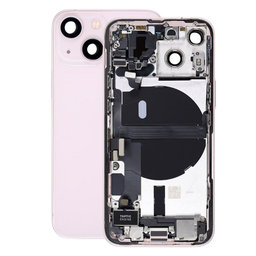 Apple iPhone 13 Mini - Backcover mit Kleinteilen (Pink)