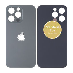 Apple iPhone 13 Pro - Backcover Glas (Graphite)