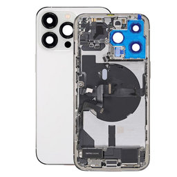 Apple iPhone 13 Pro - Backcover mit Kleinteilen (Silver)