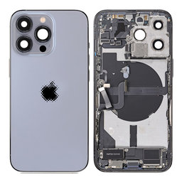 Apple iPhone 13 Pro - Backcover mit Kleinteilen (Blue)