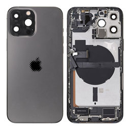 Apple iPhone 13 Pro Max - Backcover mit Kleinteilen (Graphite)