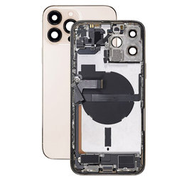 Apple iPhone 13 Pro Max - Backcover mit Kleinteilen (Gold)