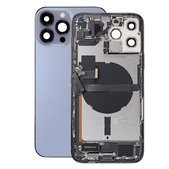 Apple iPhone 13 Pro Max - Backcover mit Kleinteilen (Blue)