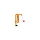 Samsung Galaxy A13 A135F - Fingerabdrucksensor + Flex Kabel (White) - GH96-15035D Genuine Service Pack