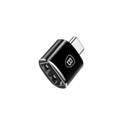 Baseus - Adapter USB-C / USB, Schwarz