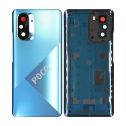Xiaomi Poco F3 - Akkudeckel (Deep Ocean Blue) - 56000CK11A00 Genuine Service Pack