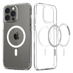 Spigen - Fall Ultra Hybrid mit MagSafe für iPhone 13 Pro Max, weiß