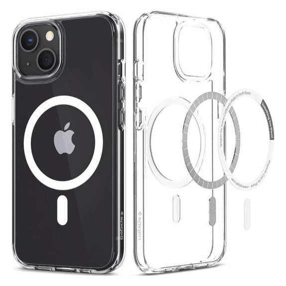Spigen - Hülle Ultra Hybrid mit MagSafe für iPhone 13 mini, weiss