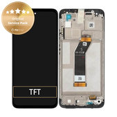 Xiaomi Redmi 10 (2022) 21121119SG 22011119UY - LCD Display + Touchscreen Front Glas + Rahmen (Carbon Gray) - 560001K19S00 Genuine Service Pack
