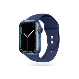Tech-Protect - Armband Iconband für Apple Watch 4, 5, 6, 7, SE (42, 44, 45mm), midnight blue