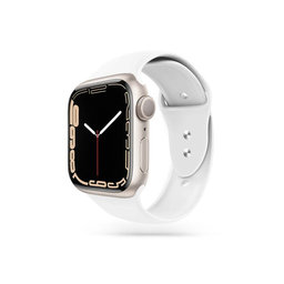 Tech-Protect - Armband Iconband für Apple Watch 4, 5, 6, 7, SE (42, 44, 45mm), weiß