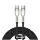 Baseus - USB-C / USB-C Kabel (2m), schwarz