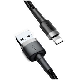 Baseus - Lightning / USB Kabel (1m), schwarz