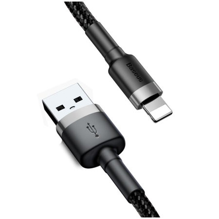 Baseus - Kabel - Lightning / USB (3m), schwarz