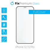 FixPremium FullCover Glass - Gehärtetes Glas für iPhone 12 und 12 Pro