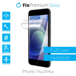 FixPremium HydroGel HD - Displayschutzfolie für iPhone 7 Plus und 8 Plus