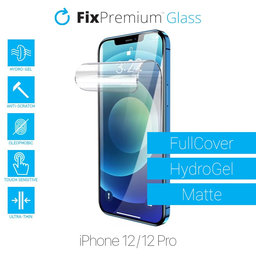 FixPremium HydroGel Matte - Displayschutzfolie für iPhone 12 und 12 Pro
