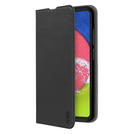 SBS - Fall Book Wallet Lite für Samsung Galaxy A53, schwarz