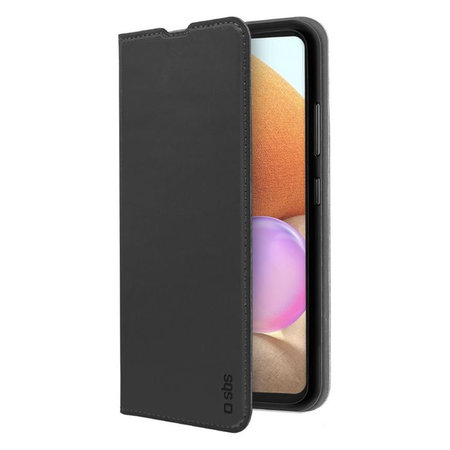 SBS - Fall Book Wallet Lite für Samsung Galaxy A33, schwarz