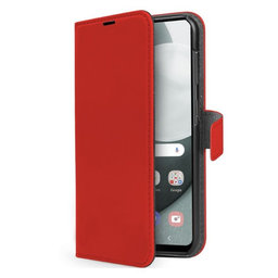 SBS - Fall Book Wallet Stand für Samsung Galaxy A23 5G, rot
