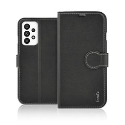 Fonex - Fall Book Identity für Samsung Galaxy A53, schwarz