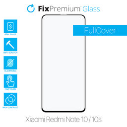 FixPremium FullCover Glass - Gehärtetes Glas für Xiaomi Redmi Note 10 und 10S