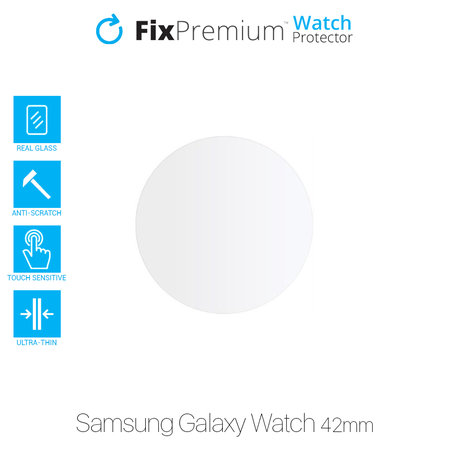 FixPremium Watch Protector - Gehärtetes Glas für Samsung Galaxy Watch 42mm