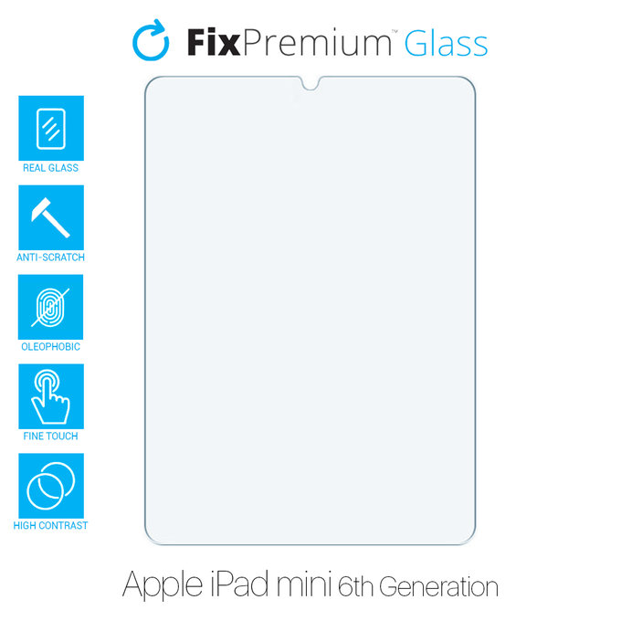 FixPremium Glass - Gehärtetes Glas für Apple iPad Mini 2021