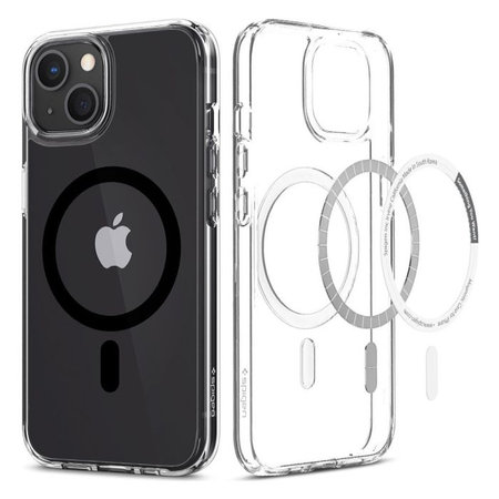 Spigen - Fall Ultra Hybrid mit MagSafe für iPhone 13, schwarz