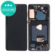 Samsung Galaxy S21 Plus G996B - LCD Display + Touchscreen Front Glas + Rahmen (Phantom Black) OLED