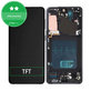 Samsung Galaxy S21 G991B - LCD Display + Touchscreen Front Glas + Rahmen (Phantom Gray) TFT