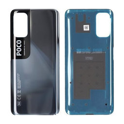 Xiaomi Poco M3 Pro - Akkudeckel (Power Black) - 550500013E9X Genuine Service Pack