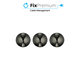 FixPremium - Kabelorganisator - Kabelhalter - 3er Set, schwarz