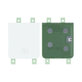 Samsung Galaxy Z Flip 4 F721B - Akkudeckel B/G (White) - GH82-29654F Genuine Service Pack