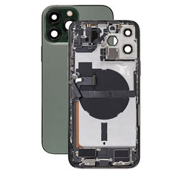 Apple iPhone 13 Pro Max - Hinteres Gehäuse mit Kleinteilen (Alpine Green)