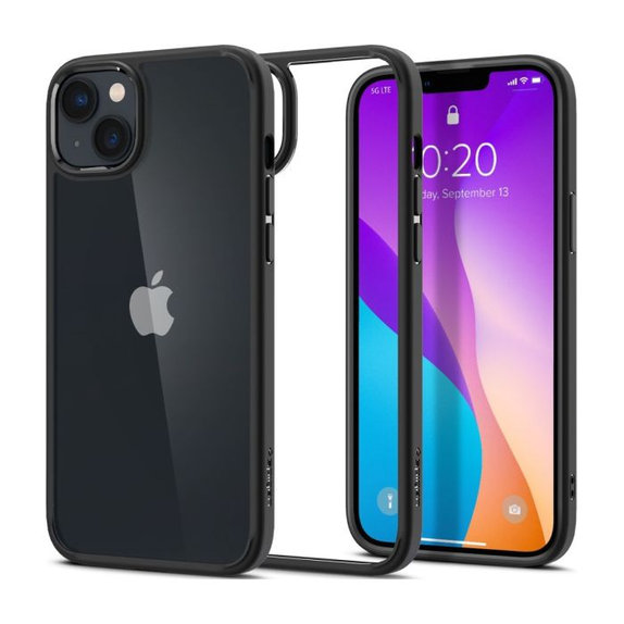Spigen - Hülle Ultra Hybrid für iPhone 14 Plus, Matte Black