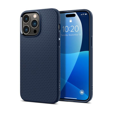 Spigen - Hülle Liquid Air für iPhone 14 Pro, blau