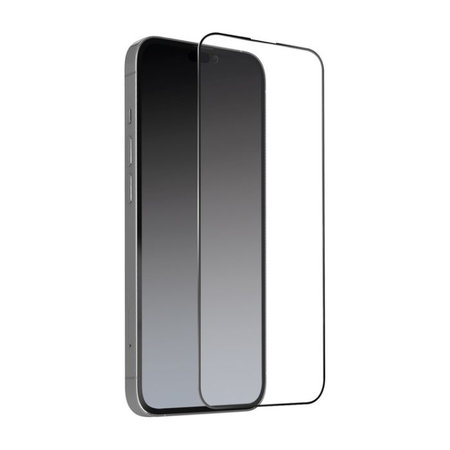 SBS - Gehärtetes Glas Full Cover für iPhone 14 Pro, schwarz