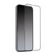 SBS - Gehärtetes Glas Full Cover für iPhone 14 Pro, schwarz