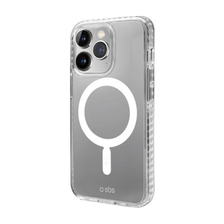 SBS - Fall Force Mag mit MagSafe für iPhone 14 Pro, transparent