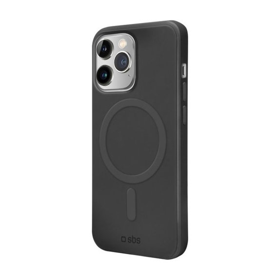 SBS - Fall Smooth Mag mit MagSafe für iPhone 14 Pro Max, schwarz