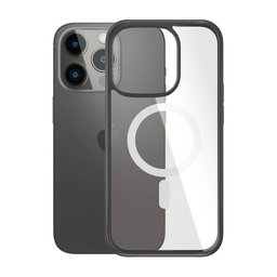 PanzerGlass - Hülle ClearCase mit MagSafe für iPhone 14 Pro, schwarz