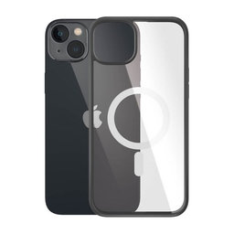 PanzerGlass - Hülle ClearCase mit MagSafe für iPhone 14 Plus, schwarz